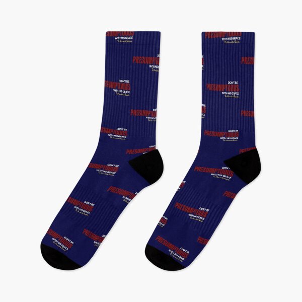 Item preview, DON'T BE PRESUMPTUOUS WITH HIS GRACE | Psalm 19:13 - Navy Blue designed and sold by TheReporter1.