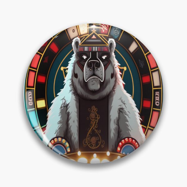 Item preview, casino bear designed and sold by LoveyDesign.