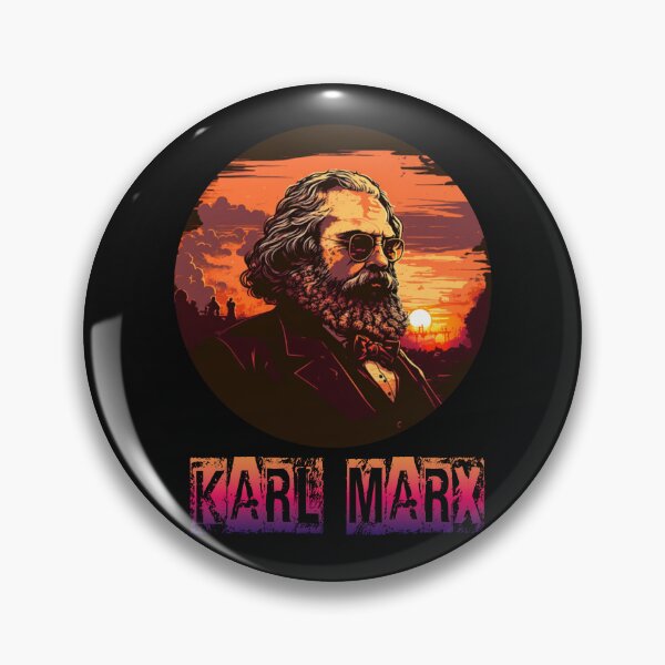 Item preview, Karl Marx with sunglasses designed and sold by ThommyBLN.