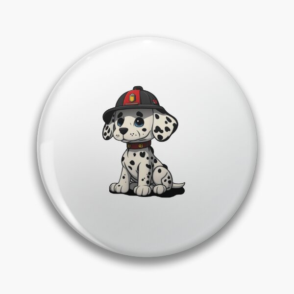 Item preview, Cute Baby Dalmation Firefighter Puppy Sticker designed and sold by Kplayzz2009.