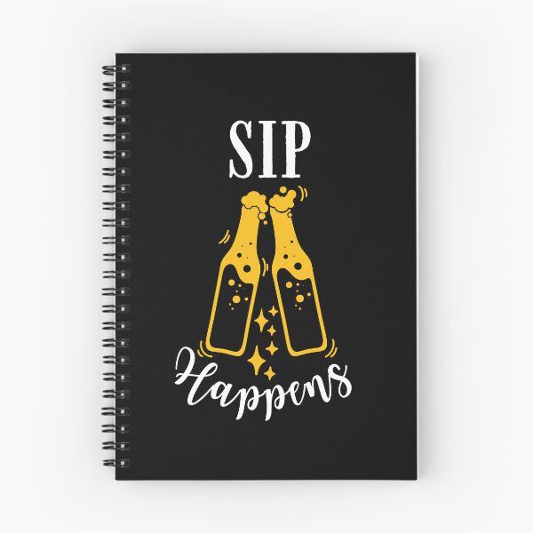 Item preview, SIP Happens Quote, Wine Lover Gift, Wine Drinker, Typography Quote, Alcohol Quotes designed and sold by thedazzlingmonk.