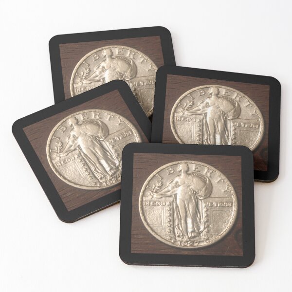 Item preview, 1927 Standing Liberty Quarter designed and sold by coinsxcrochet.