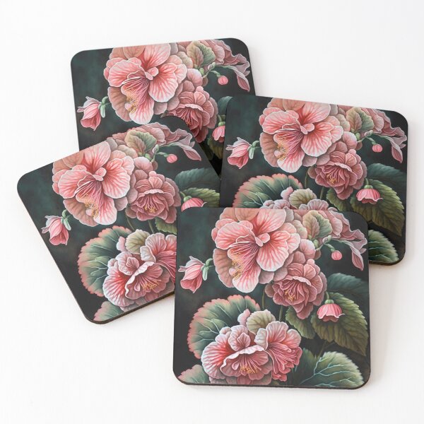 Item preview, Pink Begonias  designed and sold by Vanover Designs.