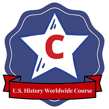 Artwork thumbnail, Course C Badge by US History