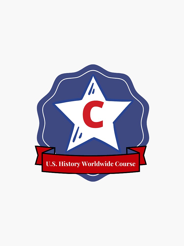 Thumbnail 3 of 3, Sticker, Course C Badge designed and sold by alixbryant.