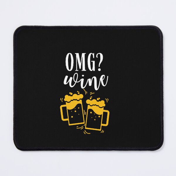 Item preview, Omg Wine Quote, Wine Lover Gift, Wine Drinker, Typography Quote, Alcohol Quotes designed and sold by thedazzlingmonk.