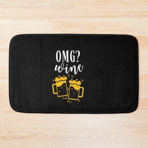 Item preview, Omg Wine Quote, Wine Lover Gift, Wine Drinker, Typography Quote, Alcohol Quotes designed and sold by thedazzlingmonk.