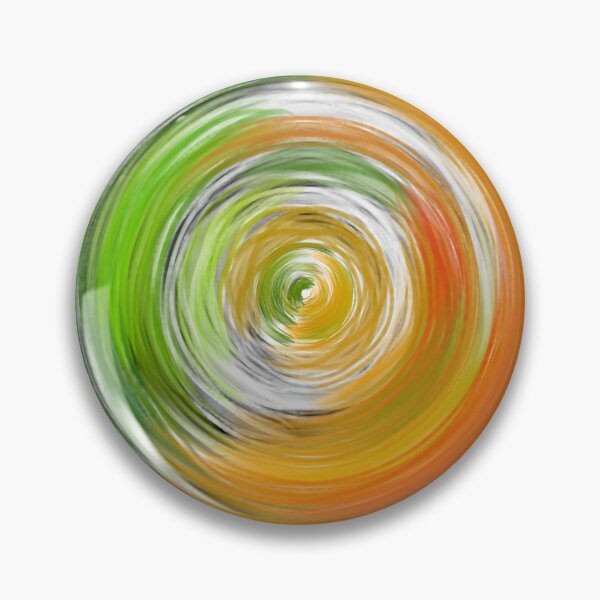 Item preview, Lime and Orange Rosette Geometric designed and sold by …and other places.