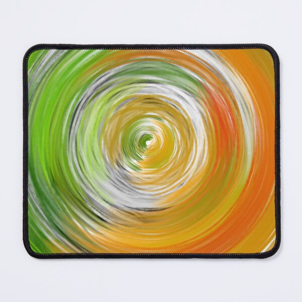 Item preview, Lime and Orange Rosette Geometric designed and sold by …and other places.