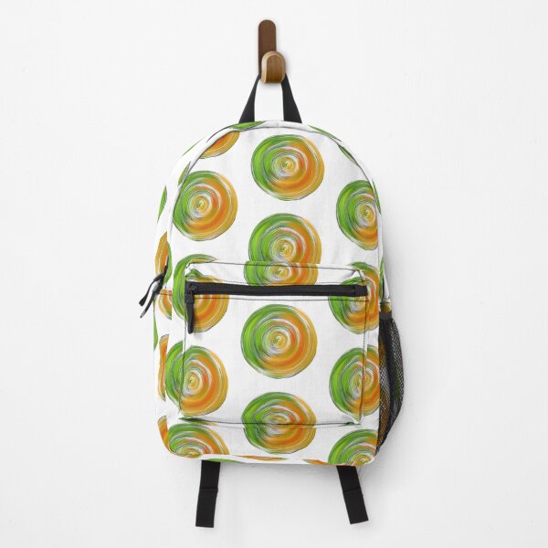 Item preview, Lime and Orange Rosette Geometric designed and sold by …and other places.