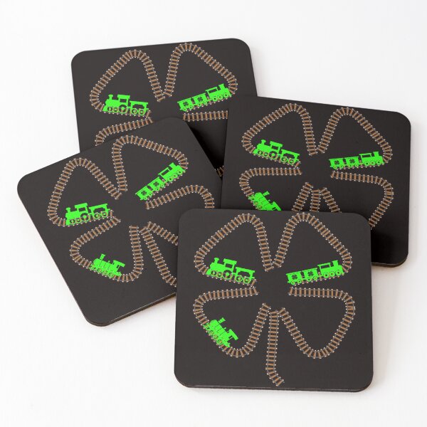 Item preview, Railway Train Shamrock St Patricks Day Toddler Boy Kids Gift designed and sold by Buyeseoshop.