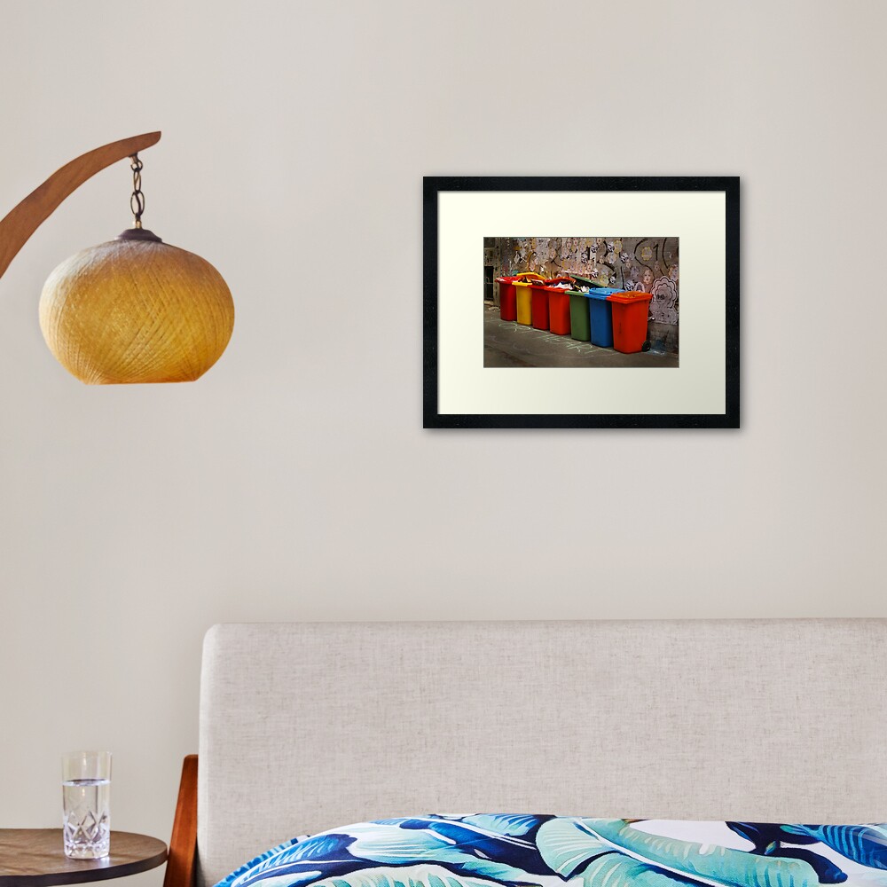 Five flavour Lifesavers Framed Art Print