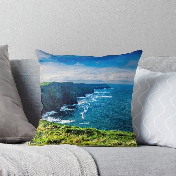 Item preview, Acantilados de Moher con cielo azul designed and sold by TTDean.