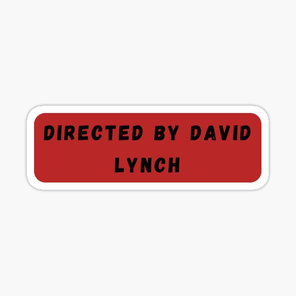 Glass sticker for fans of David Lynch, mirror sticker for Big Lebowski 
