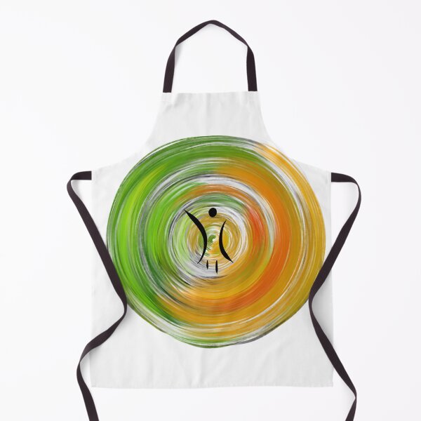 Item preview, Waving person on Lime and Orange Rosette Geometric designed and sold by …and other places.
