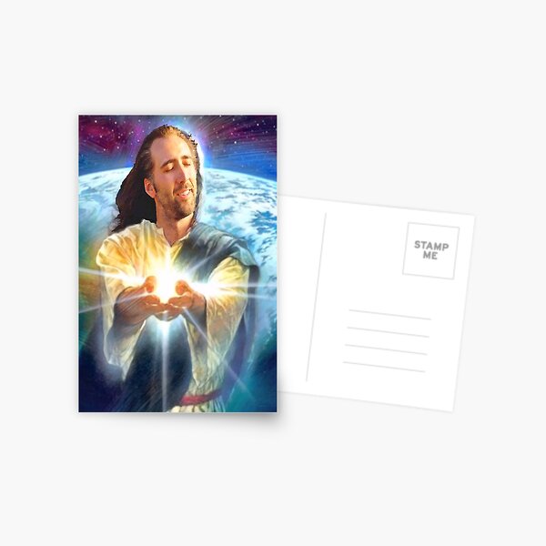 cage de jésus Carte postale