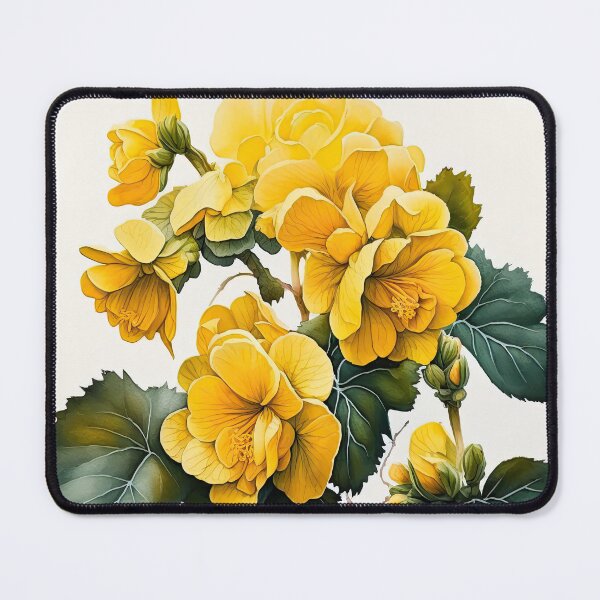 Item preview, Yellow Begonias designed and sold by Vanover Designs.