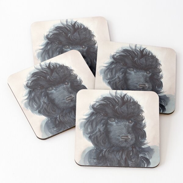 Item preview, Watercolor poodle puppy designed and sold by MaryWatercolor.