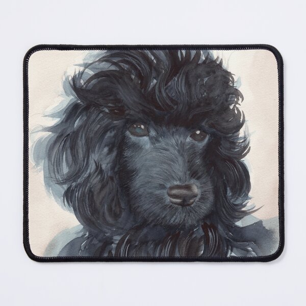 Item preview, Watercolor poodle puppy designed and sold by MaryWatercolor.