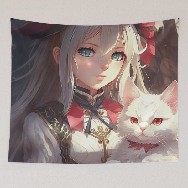 Item preview, Enchantress and Familiar: Capturing the Magic of a Fantasy Wizard and Her Cat designed and sold by PJGartui.