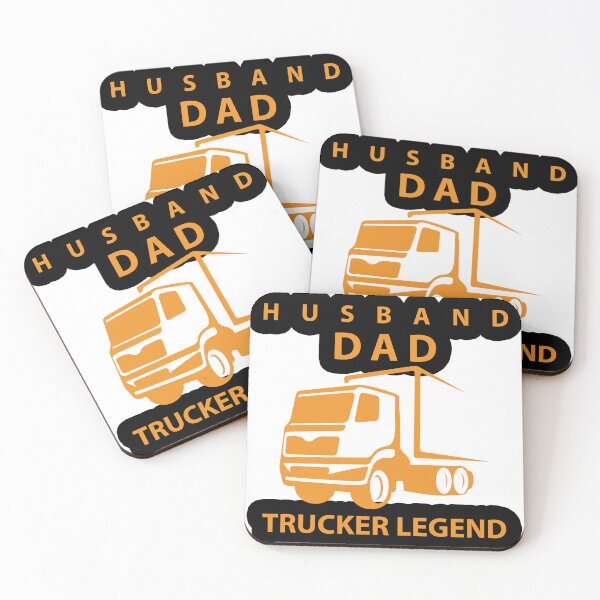 Item preview, husband dad trucker legend designed and sold by xkiyal Art.