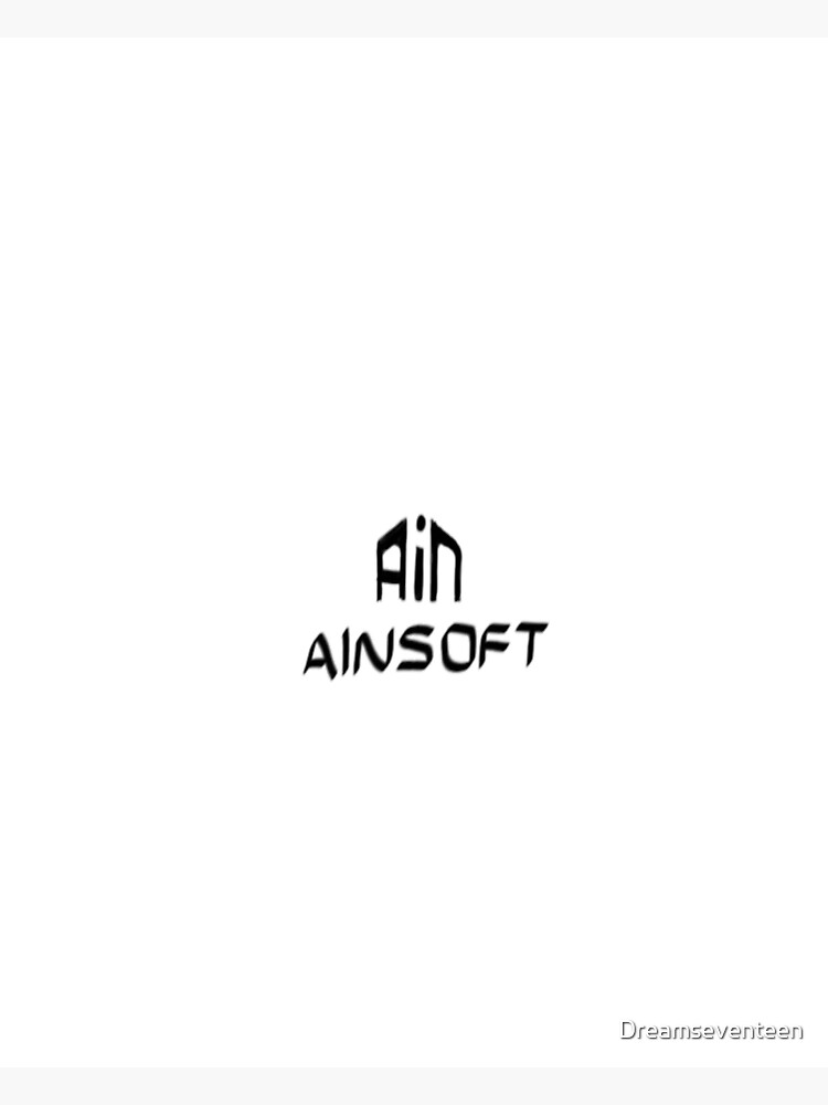 "Ainsoft Logo" Poster for Sale by Dreamseventeen | Redbubble