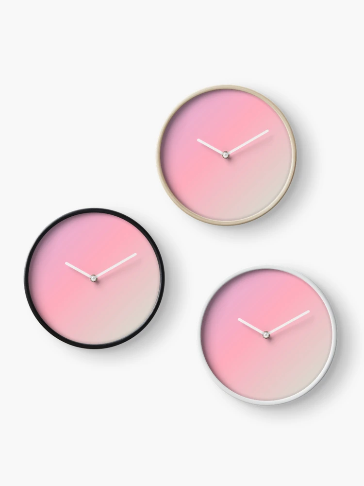 Thumbnail 3 of 4, Clock, Pastel gradient designed and sold by RIXXI HEY CO..