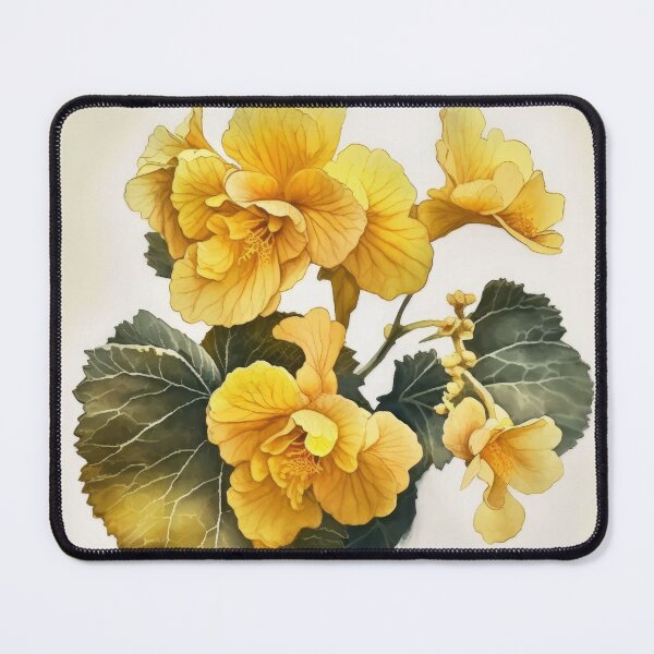 Item preview, Yellow Begonias designed and sold by Vanover Designs.