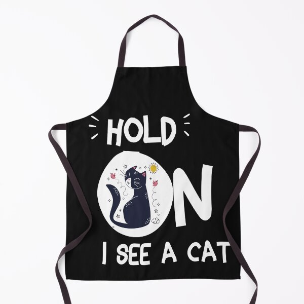 Item preview, Cat Lover Cat Mom Funny Hold On I See A Cat designed and sold by jhonrichy.