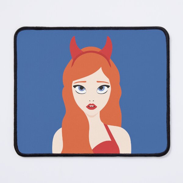 Item preview, She devil beautiful redhead girl designed and sold by Luca Marella.