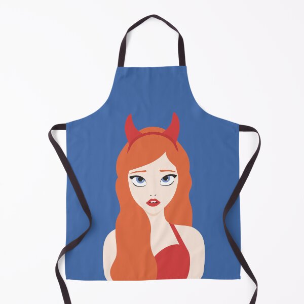 Item preview, She devil beautiful redhead girl designed and sold by Luca Marella.