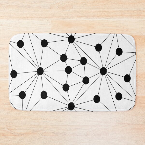 Item preview, Abstract geometric pattern - black and white. designed and sold by K.S ART.
