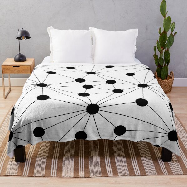 Item preview, Abstract geometric pattern - black and white. designed and sold by K.S ART.