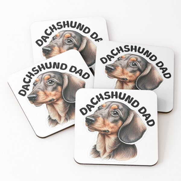 Item preview, Dachshund Dad designed and sold by TheVeiledLion.