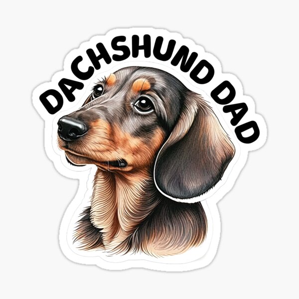 Item preview, Dachshund Dad designed and sold by TheVeiledLion.