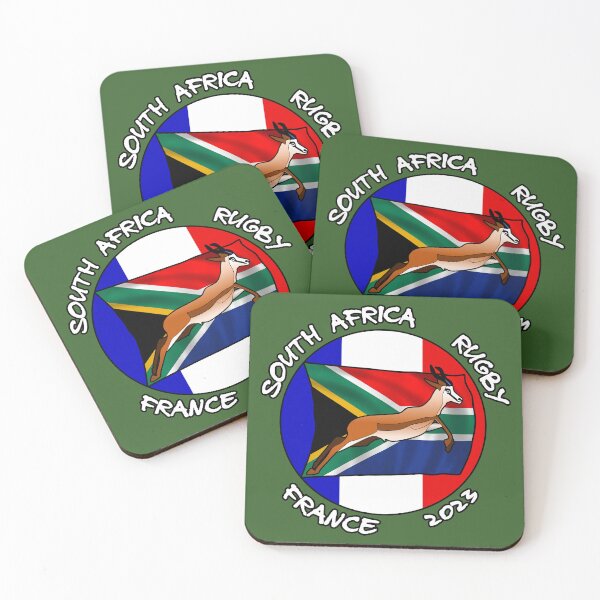 Item preview, Rugby supporter SA - 2023 France (springbok) designed and sold by SolidEarthArt.
