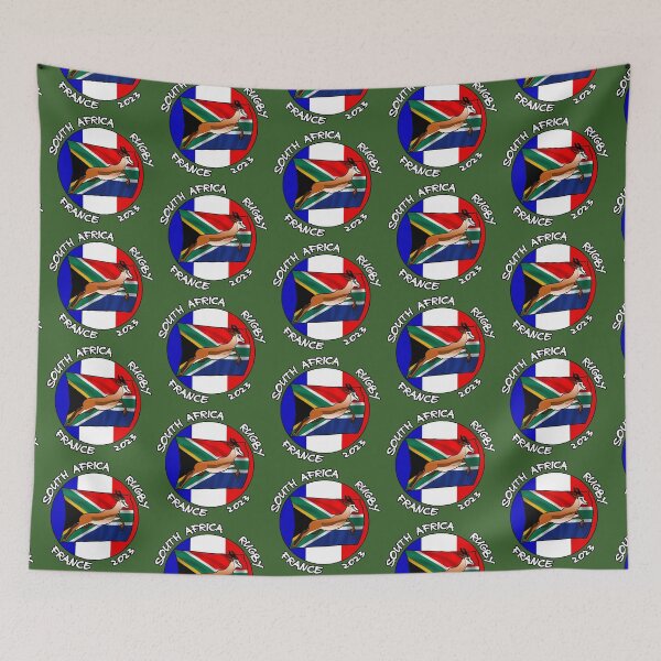 Item preview, Rugby supporter SA - 2023 France (springbok) designed and sold by SolidEarthArt.