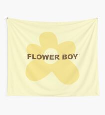 Flower Boy Wall Tapestry
