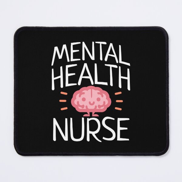 Item preview, Psych mental health nurse little cute smiling brain designed and sold by heppni1.