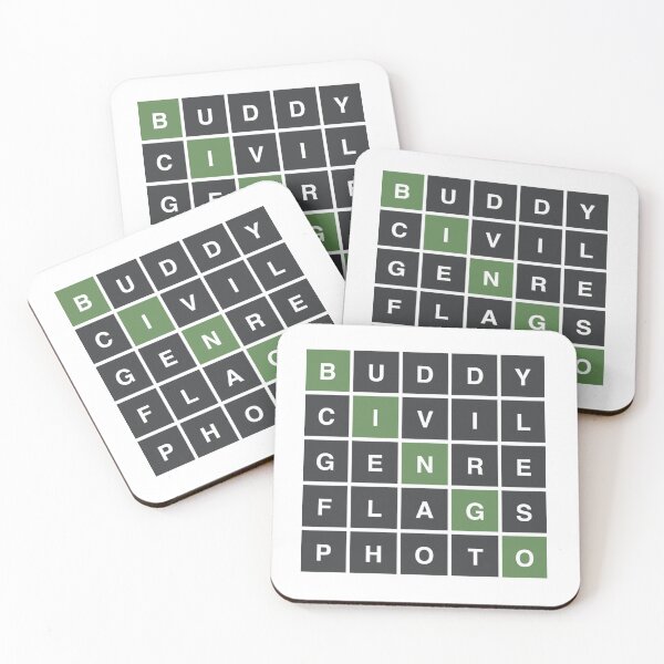 Item preview, Funny Wordle Puzzle Game Bingo     designed and sold by theresaklorie.