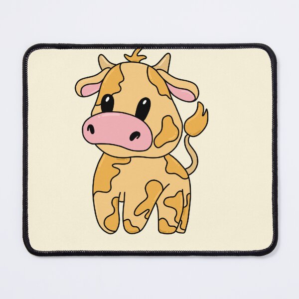 Item preview, Yellow Cartoon Cow - Cute Lemon Cow designed and sold by SoohieArt.