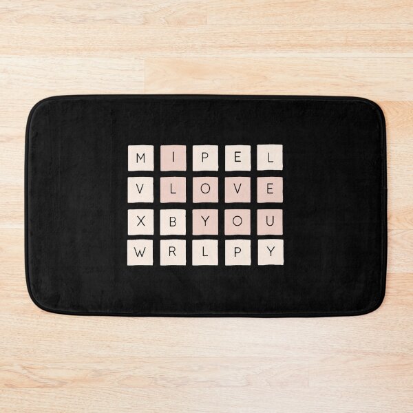 Item preview, Express Love With Wordle Puzzle Game - I Love You  designed and sold by theresaklorie.
