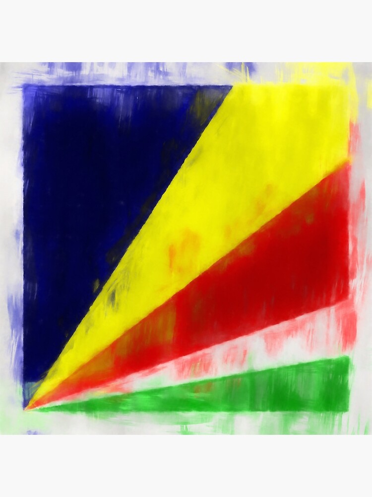 Seychelles Flag Reworked No. 2, Series 1 by 8th-and-f