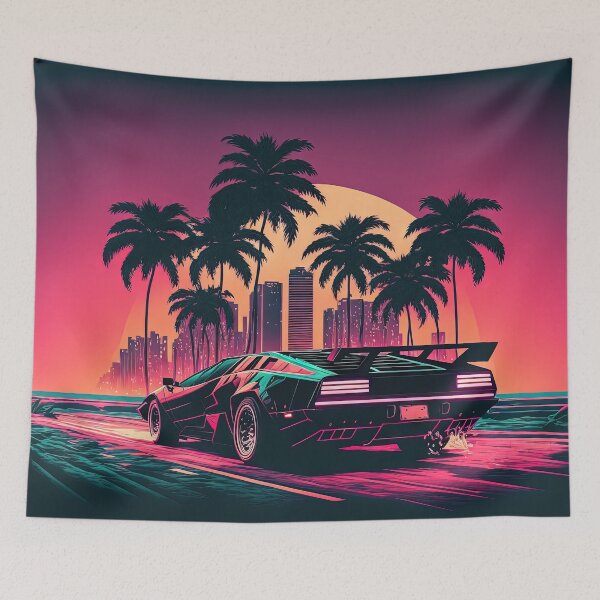 Item preview, Sunset Cruiser: Journey to the Future designed and sold by Mullet Monkey.