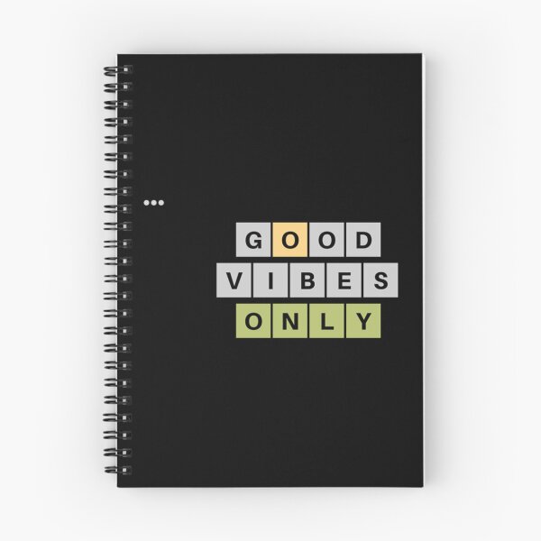 Item preview, Fun wordle good vibes only   designed and sold by theresaklorie.