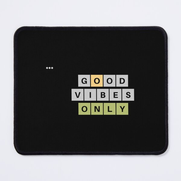 Item preview, Fun wordle good vibes only designed and sold by theresaklorie.