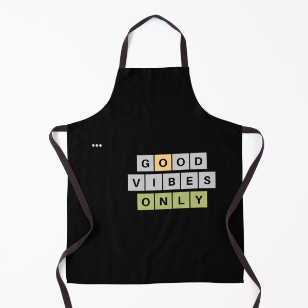 Item preview, Fun wordle good vibes only   designed and sold by theresaklorie.