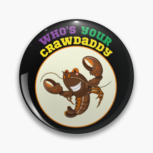Item preview, Whos Your Crawdaddy Crawfish Jester Beads Funny Mardi Gras T-Shirt designed and sold by Modern Outlet  ⭐⭐⭐⭐⭐.