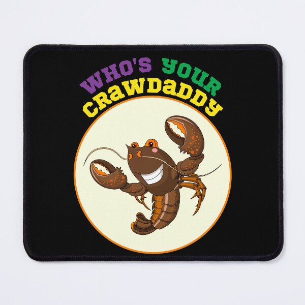 Item preview, Whos Your Crawdaddy Crawfish Jester Beads Funny Mardi Gras T-Shirt designed and sold by Modern Outlet ⭐⭐⭐⭐⭐.