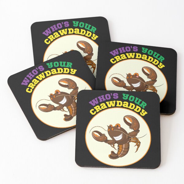 Item preview, Whos Your Crawdaddy Crawfish Jester Beads Funny Mardi Gras T-Shirt designed and sold by Modern Outlet  ⭐⭐⭐⭐⭐.
